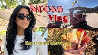 Noosa Vlog | cafe | hike | farmer’s market + tips