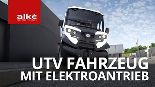 UTV – Side-by-side Fahrzeug mit Elektroantrieb von Alkè: entdecken Sie sofort, wie es funktioniert!