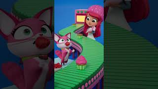 Bring your pet to work day #strawberryshortcake #shorts #cat