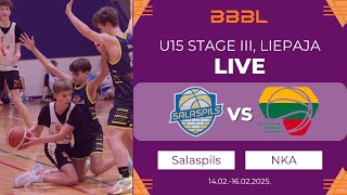 Salaspils 2010 VS NKA-2 2010 | BBBL Boys U15