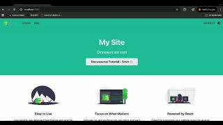 Getting Started with Docusaurus – My Documentation Setup Journey