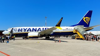 TRIP REPORT | First Flight on Ryanair B737MAX! | Verona to Brindisi | RYANAIR B737 MAX 8-200