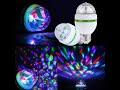 Lampu Disco Putar Led Warna Warni E27 3W Disco Lamp Full Colour Rotate