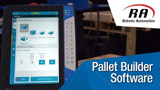 Easy to Use Pallet Builder for Robotic Palletising