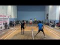 anjum bashir u0026 waqar vs zunain malik u0026 yawer plastic shuttle badminton tournament pakistan