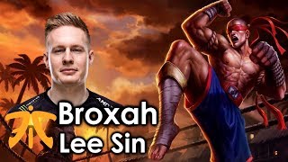 Broxah picks Lee Sin