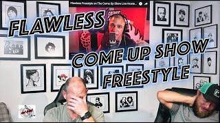 FLAWLESS FREESTYLES ON THE COME UP SHOW WITH COSMIC KEV | REACTION!!