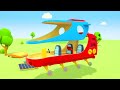 leo the truck u0026 a boring machine. car cartoons full episodes u0026 learning baby cartoons for kids.