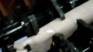 紙管の破砕　破砕機　プレライオン　shredding of cardboard tube