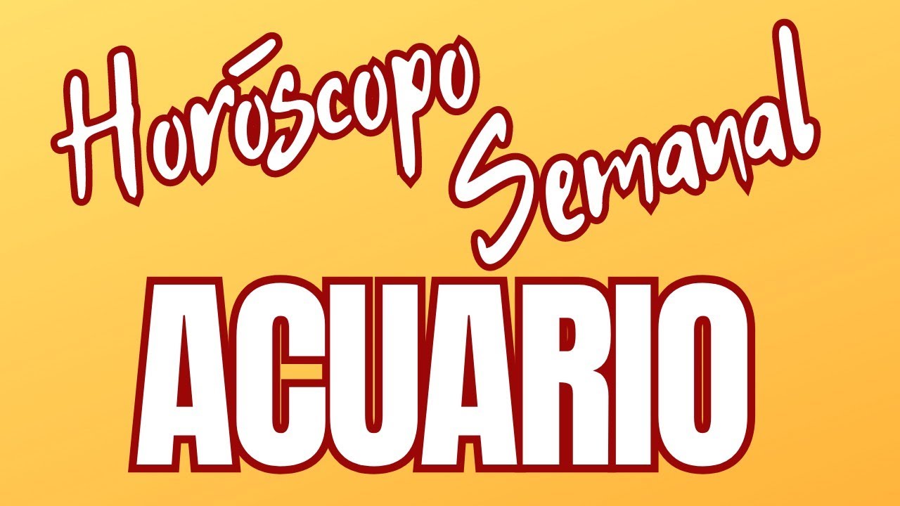 ACUARIO ♒ Horoscopo De Hoy Acuario || Tarot Interactivo Hoy Acuario ...