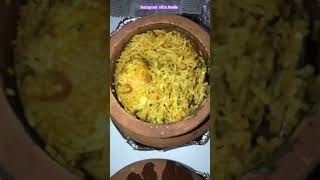 Egg Curry Egg Biryani in Matki/Handi Desi Kalika Hut Ghaziabad #shorts #youtubeshorts #eggs