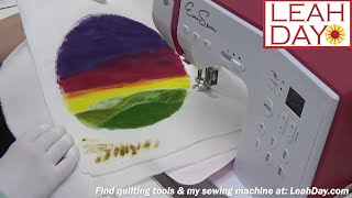 Quilting Designs for Landscape Quilts! FMQ & Ruler Quilting Tutorial