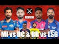 IPL Mumbai Indians vs Delhi Capitals & Rajasthan Royals vs Lucknow Super Giants Review | Pdoggspeaks