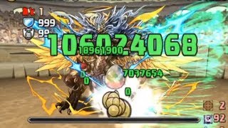 【パズドラ】4月のクエストダンジョン　チャレンジLv10 - 転生劉備 x 獣伐の鷹龍契士・シルヴィ