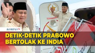 Detik-Detik Presiden Prabowo Berangkat Kunjungan Kenegaraan ke India