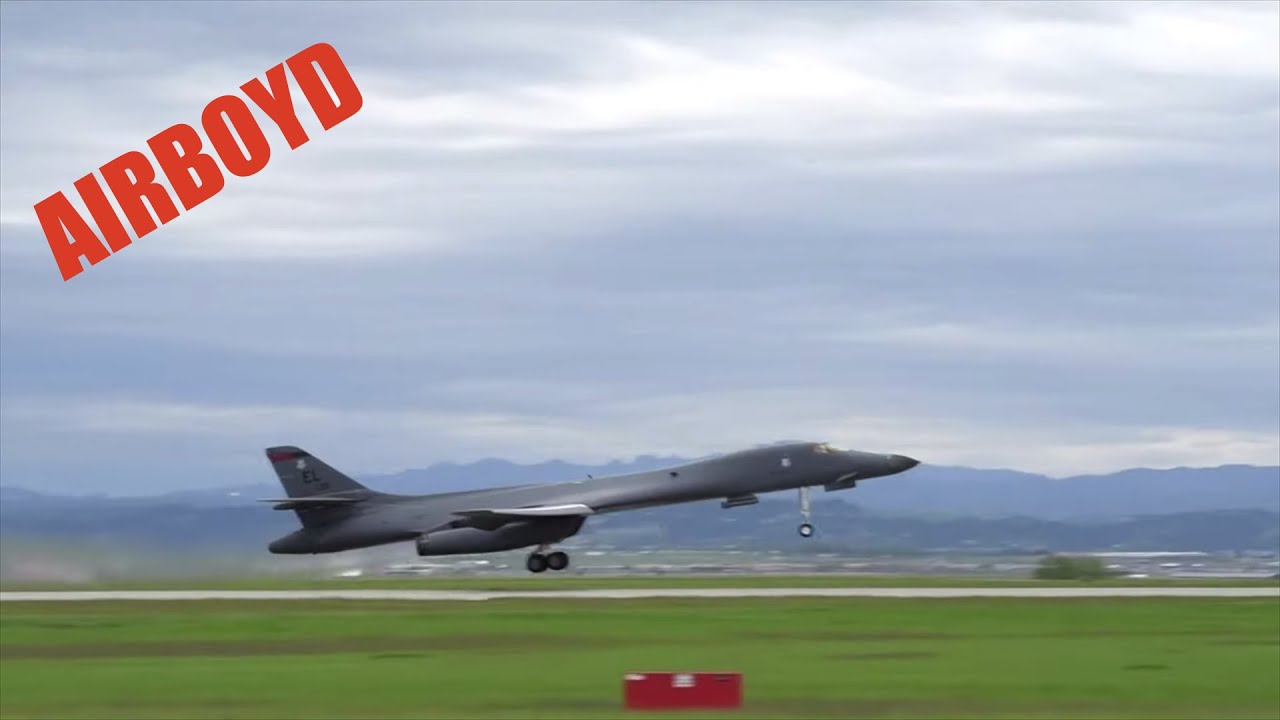 B-1 Operations From Ellsworth AFB • Bomber Task Force - YouTube