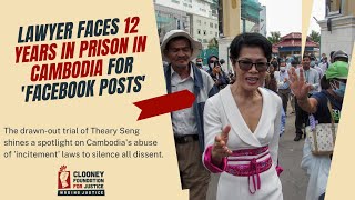 Lawyer faces 12 years in prison in Cambodia for 'facebook posts'