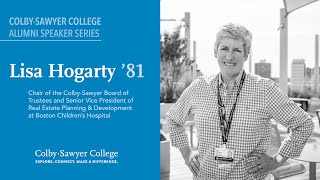Alumni Speaker Series  Lisa Hogarty ’81