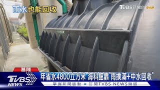 雨水也回收! 海科館靠2招「年省水4800度」｜十點不一樣20231122@TVBSNEWS01