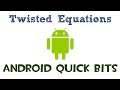 Android Quick Bit - Smooth fading animations