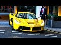 Saudi Prince Badr Bin Saud driving his LaFerrari in Central London