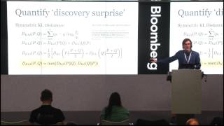 Oleksandr Pryymak: Information surprise or how to find data