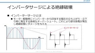 【解説】インバータ駆動モータのコイル～部分放電試験の必要性～