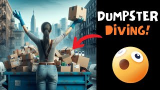 👀 DUMPSTER DIVING   THEY DIDN'T DAMAGE ANYTHING!   FREE STUFF