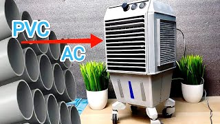 Air Cooler Kese Banae | How To Make Air Cooler | PVC se bana hua AC jesi Thandi Hawa?