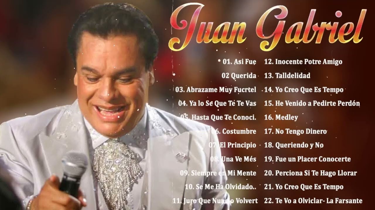 JUAN GABRIEL SUS GRANDES EXITÓS ROMÁNTICOS JUAN GABRIEL - YouTube