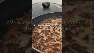 葬送のフリーレンに出た馬鹿みたいにデカいハンバーグ作ってみた※ミンチ肉1kg