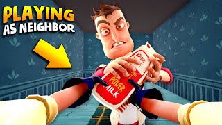 I'M THE NEIGHBOR NOW!!! (Part 4) | Hello Neighbor Gameplay (Mods)