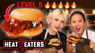 Rating NYC's SPICIEST Chicken Sandwiches + JEON SOMI Kitchen Takeover! | Heat Ea