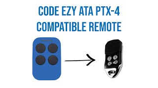 Code Ezy ATA PTX-4 Compatible Remote Video Description