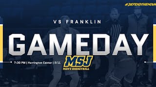 MSJ Men's Basketball vs Franklin College