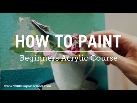 Beginners Acrylic Painting Course (New) Beginners Acrylic Painting Course (New)