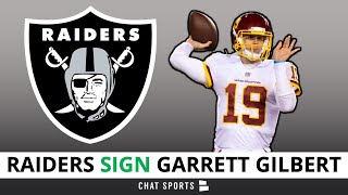 Las Vegas Raiders News Alert: Raiders Sign Garrett Gilbert To Backup Quarterback Derek Carr