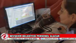 NEVŞEHİR BELEDİYESİ PERSONEL ALACAK