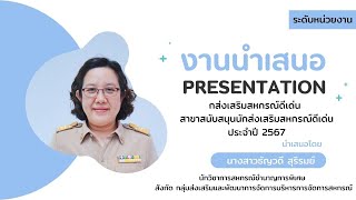 VTR ข้าราชการดีเด่น จ.สกลนคร ประจำปี 2567 (ระดับหน่วยงาน) สาขา สนับสนุนนักส่งเสริมสหกรณ์ดีเด่น