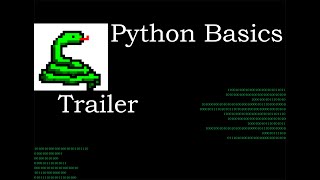 Python Basics Trailer