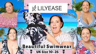 NEW IN! LILYEASE Plus Size Swimwear Try on Haul 2024  | UNDER £35 | GORGEOUS SWIMWEAR!!