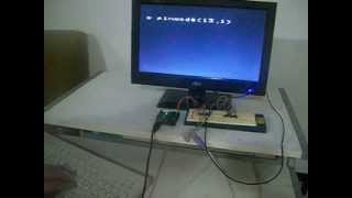 Arduino + PS2Keyboard + TVout + Bitlash