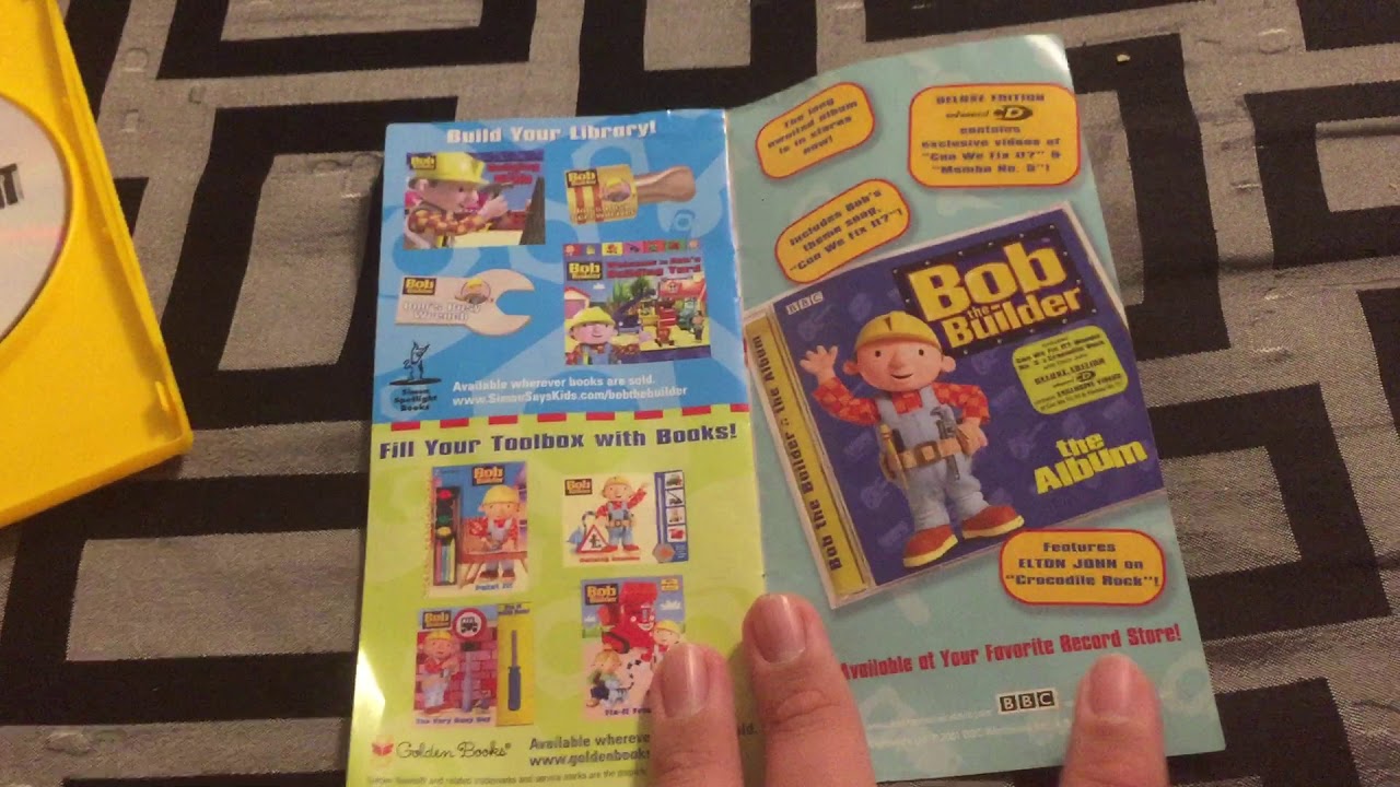 My Bob The Builder DVD Collection - YouTube