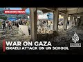 Israeli air attack on Gaza school-turned-shelter kills at least 14