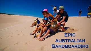 Epic Australian Sandboarding