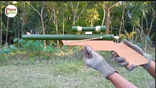 How to make bamboo slingshorts bamboo craft using