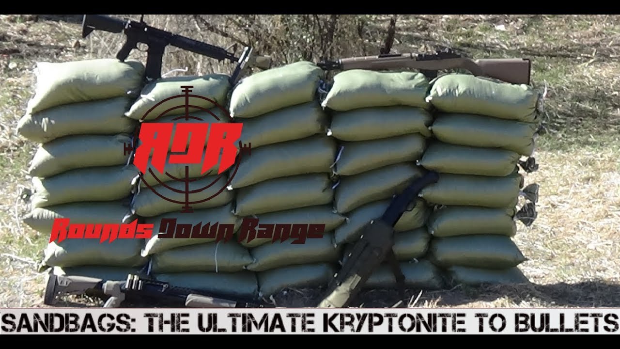 Sandbag The Ultimate Kryptonite To Bullets Youtube