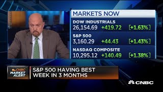 Jim Cramer on economy recovery: 'I don't think the stock market is lying here'