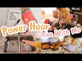 POWER HOUR 2024 | CLEAN WITH ME | CLEANING MOTIVATION | 1 HOUR CLEANING METHOD