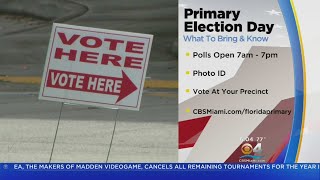It's Primary Election Day: Polls Are Now Open
